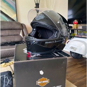 Harley Davison Black XXXL Motorcycle helmet